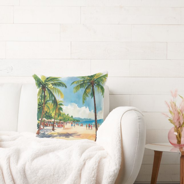 Cojin decoration tropical house cushion (Couch)