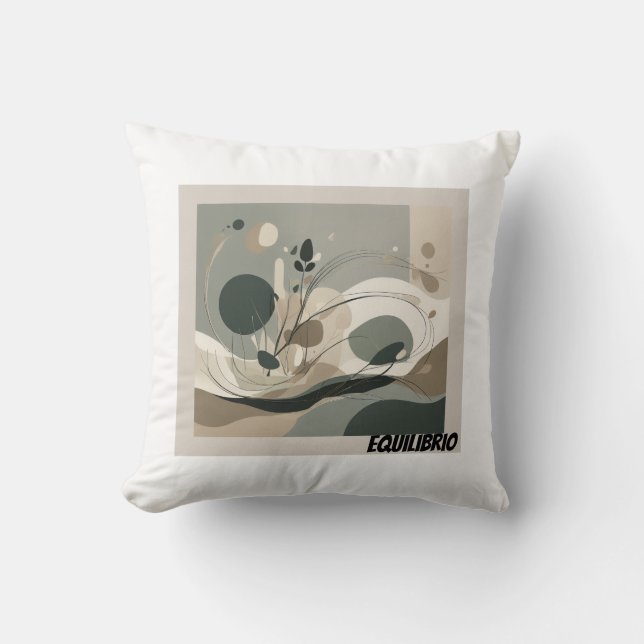 Cojín Decorativo Minimal Equilibrio Cushion (Front)