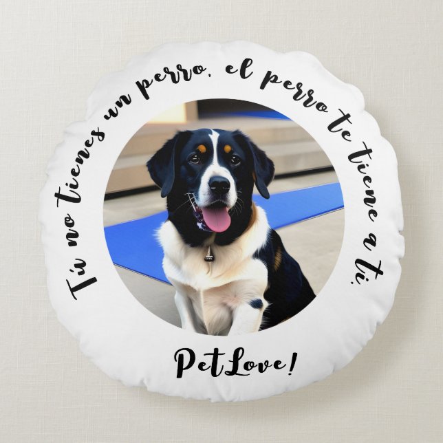 Cojin Perruno Round Cushion (Front)