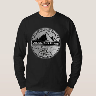 Col de Joux Plane french Alpes bicycle tour T-Shirt
