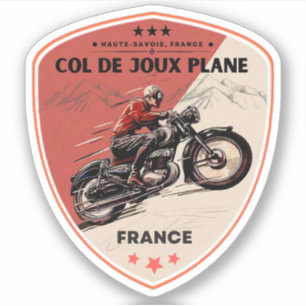 Col de Joux Plane french Alpes motobike tour