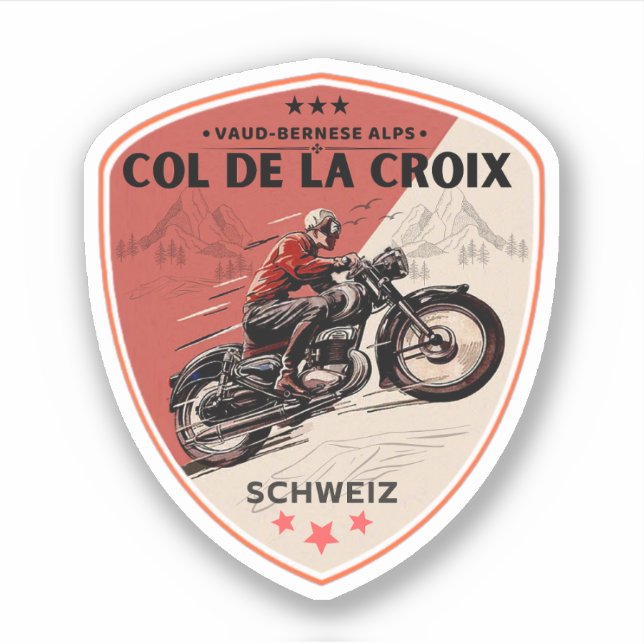 Col de la Croix swiss–alps motorcycle tour (Front)