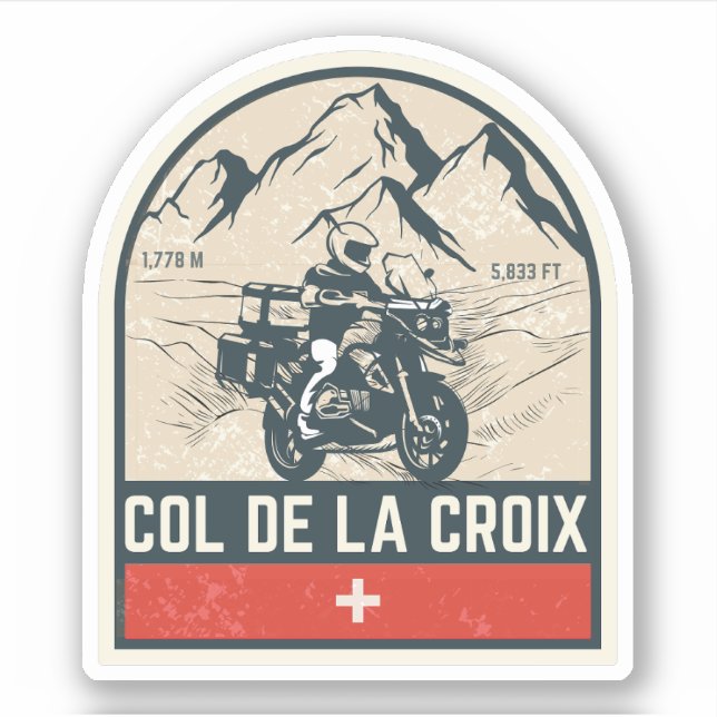Col de la Croix swiss–alps motorcycle tour (Front)