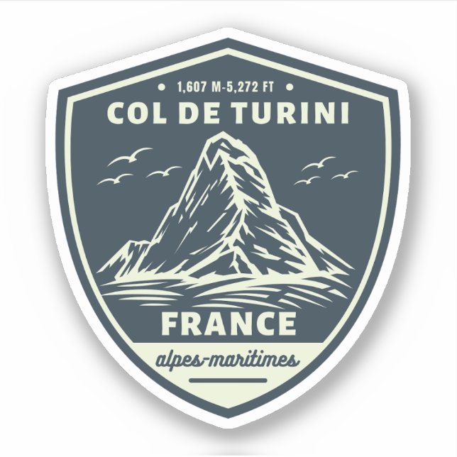   Col de turini, Alpes Maritimes  (Front)