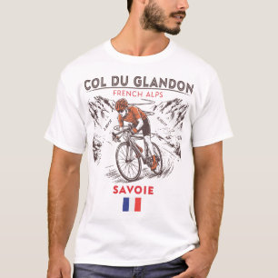 Col du Glandon Cycling French Alps Road France T-Shirt