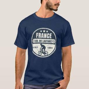 Col du Lautaret french Alpes bicycle tour T-Shirt