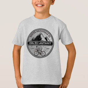 Col du Lautaret french Alpes bicycle tour T-Shirt