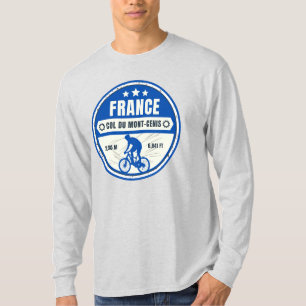 Col du Mont Cenis french massif Alpine bike gifts T-Shirt