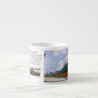 Col. James M. Schoonmaker info espresso mug