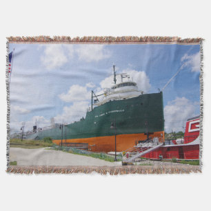 Col. James M. Schoonmaker throw blanket
