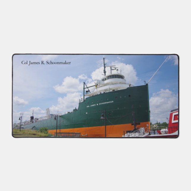 Col James R. Schoonmaker desk mat (Front)