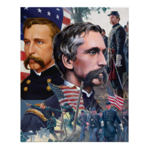 Col. Joshua Chamberlain MASH-UP Civil War Poster