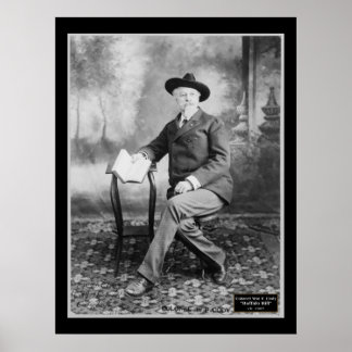 Col. Wm F. Buffalo Bill Cody 1907 Poster