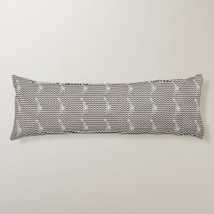 Cola Safari Chevron with Pop Art Giraffe Body Cushion