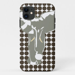 Cola Safari Dot with Pop Art Elephant Case-Mate iPhone Case