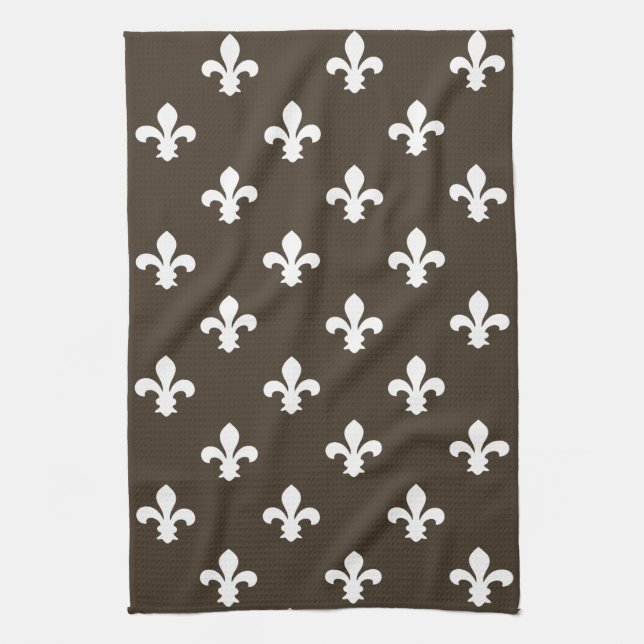 Cola Southern Cottage Fleur de Lys Tea Towel (Vertical)