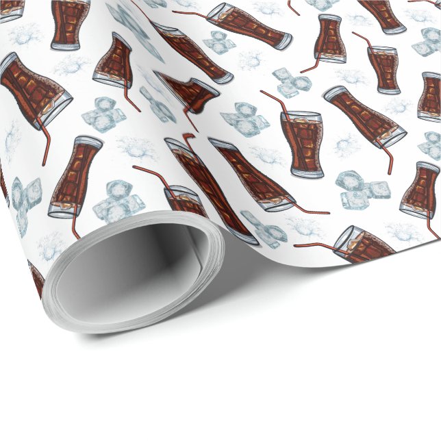 Cola Wrapping Paper (Roll Corner)