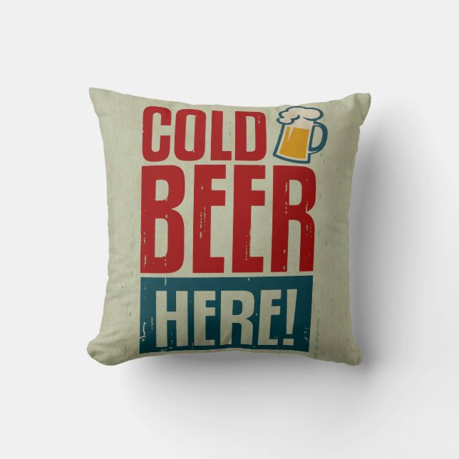 Cold Beer Cushion (Front)