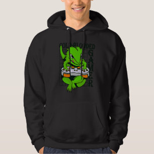 cold blooded gamer gecko lizard reptile hoodie