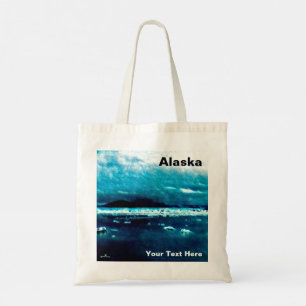 Cold Blue Sea Tote Bag