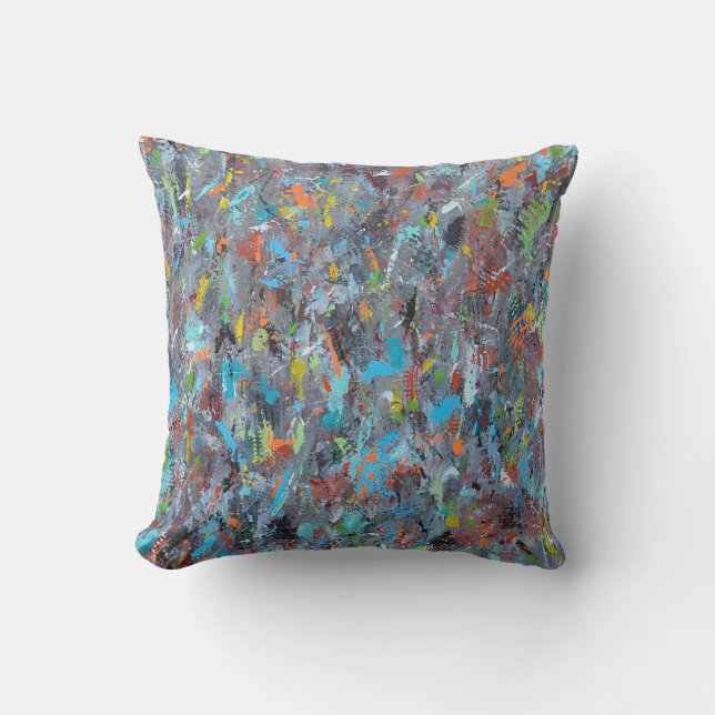 Cold Breeze 16 x 16 Outdoor Throw Pillow (Front)