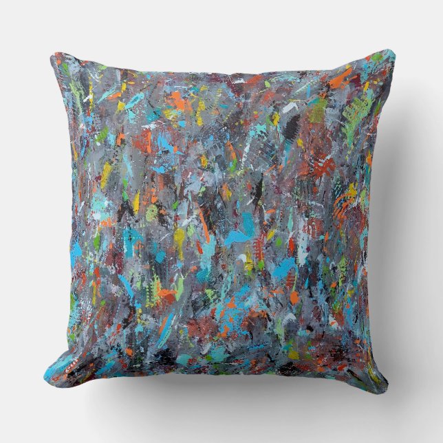 Cold Breeze 20 x 20 Poly Throw Pillow (Front)