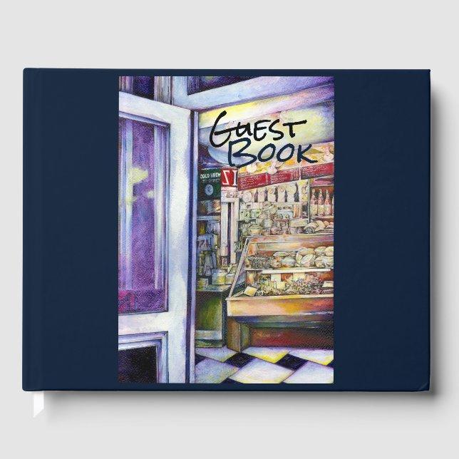 Cold Brew in a Hot Deli Guest Book (Front)