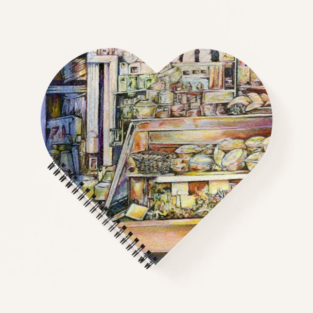 Cold Brew in a Hot Deli Notebook (Front)