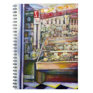 Cold Brew in a Hot Deli Notebook