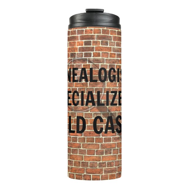 Cold Cases | Travel Mug or Thermal Tumbler (Front)