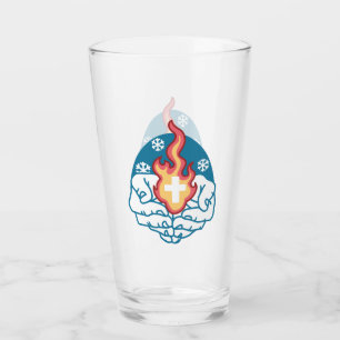 Cold Change, Faith's Fire - Motivational Christian Glass
