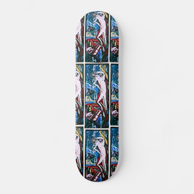 COLD CHILLIN SKATEBOARD (Front)