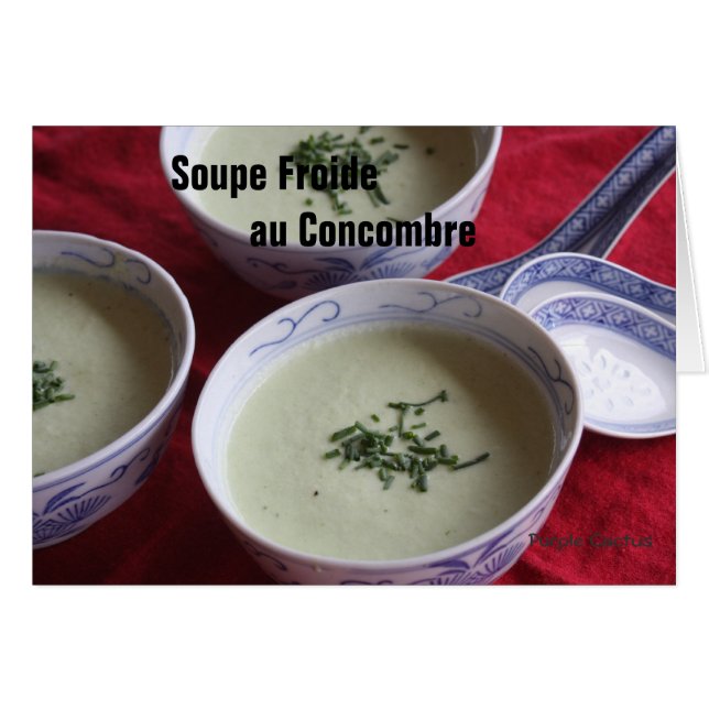 Cold Cucumber Soup (Front Horizontal)