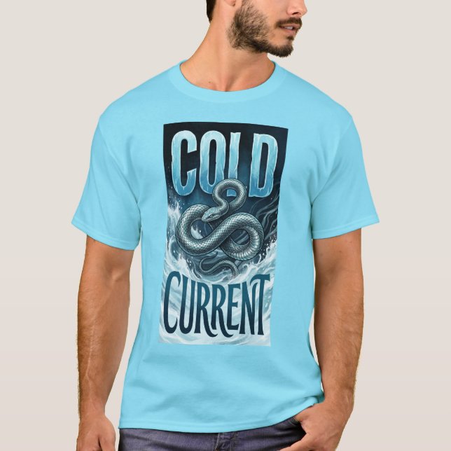 Cold Current with Serpent T-Shirt (Front)