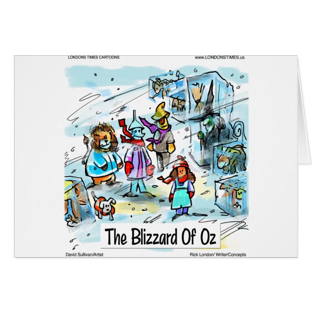 Cold Day In Oz Funny Tees Mugs Cards & Gifts (Front Horizontal)