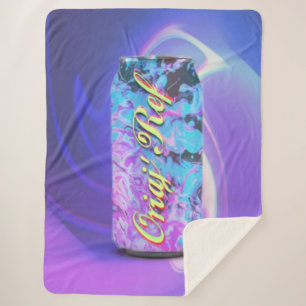 Cold Drink  Sherpa Blanket