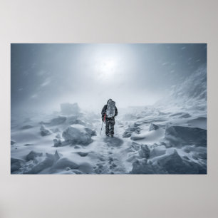 Cold Extreme Challenge Outdoors Adventure Explore Poster