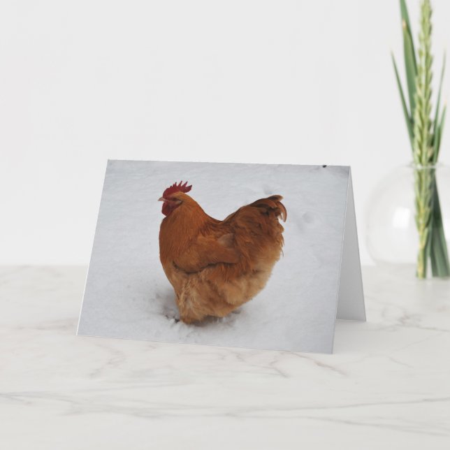 Cold feet card (Front)