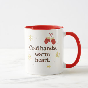 Cold Hands, Warm Heart Cozy Winter Mug