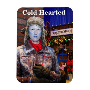 Cold Hearted Flexible Photo Magnet