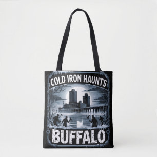Cold Iron Haunts–Buffalo New York Haunted Factory Tote Bag