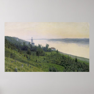Cold Landscape, 1889 Poster