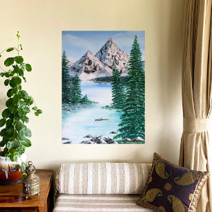 Cold Mountain Canvas Print
