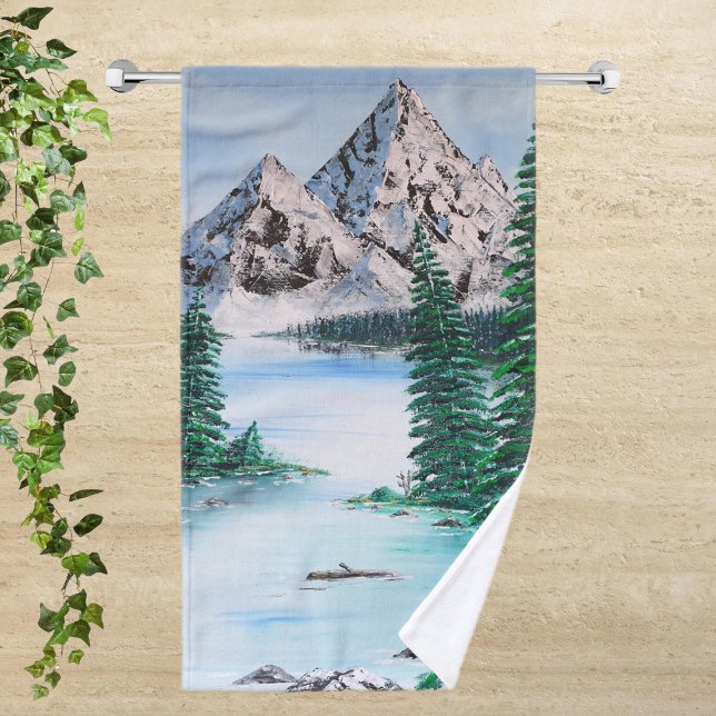 Cold Mountain  Hand Towel (Creator Uploaded)