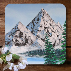 Cold Mountain Paper Coaster