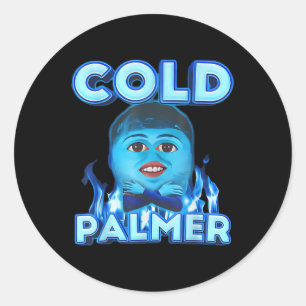 Cold Palmer Meme, Fun Meme Classic Round Sticker