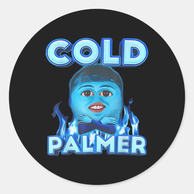 Cold Palmer Meme, Fun Meme  Classic Round Sticker (Front)