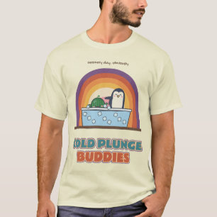 Cold Plunge Buddies Penguin Watermelon T-Shirt