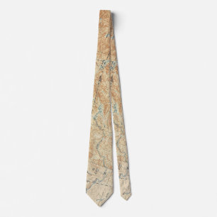 Cold River Area, Duck Hole in Adirondack Mountains Tie