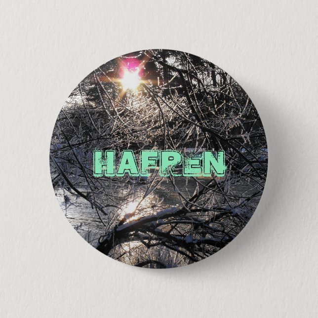 Cold River Hafren 6 Cm Round Badge (Front)